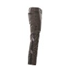 Mascot Unique 12579 Trousers With Thigh Pockets Dark Anthracite Black
