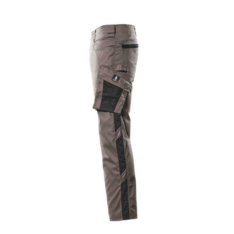 Mascot Unique 12579 Trousers With Thigh Pockets Anthracite Black