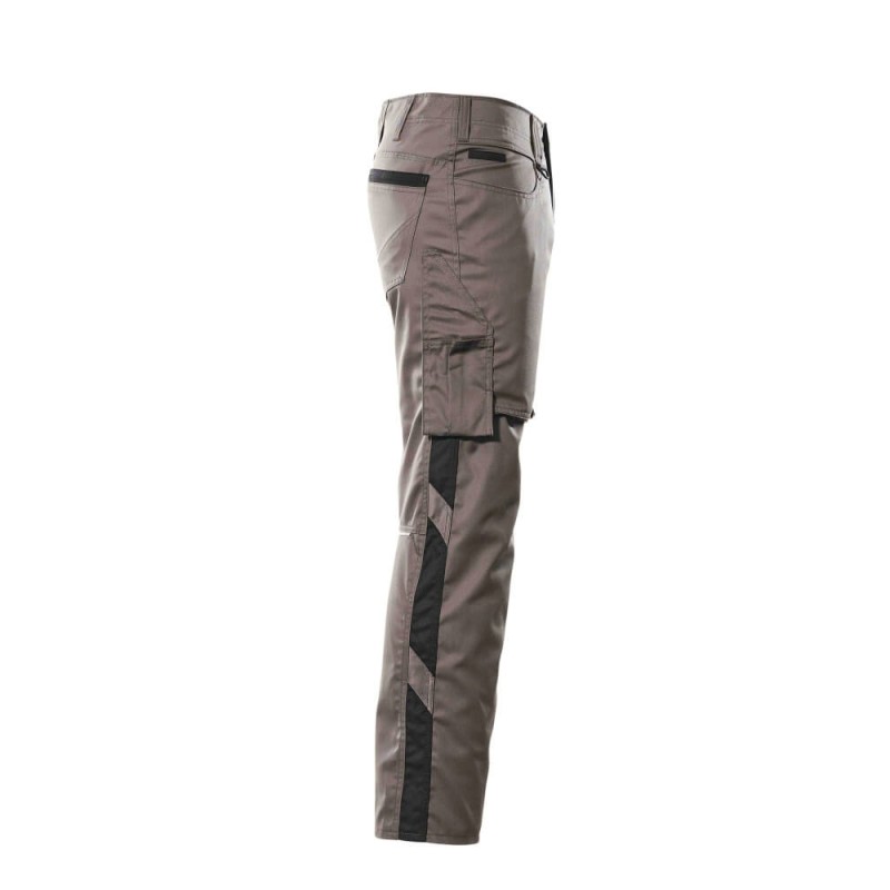 Mascot Unique 12579 Trousers With Thigh Pockets Anthracite Black