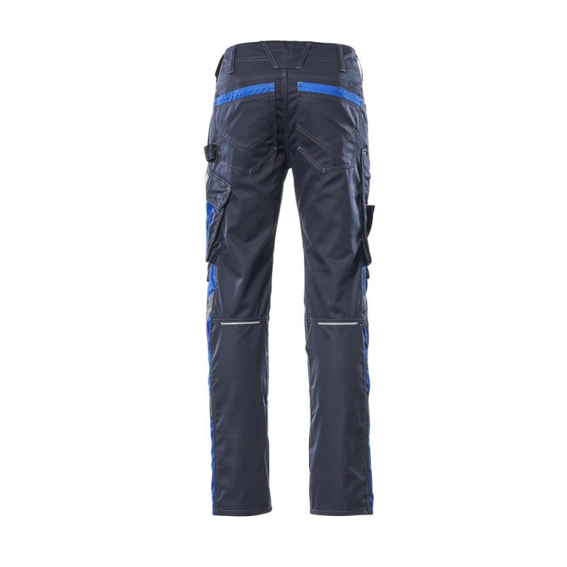 Mascot Unique 12679 Trousers With Kneepad Pockets Dark Navy Royal