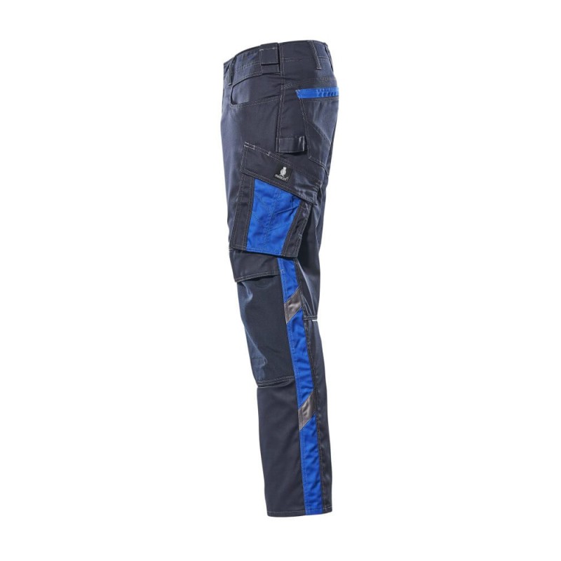 Mascot Unique 12679 Trousers With Kneepad Pockets Dark Navy Royal