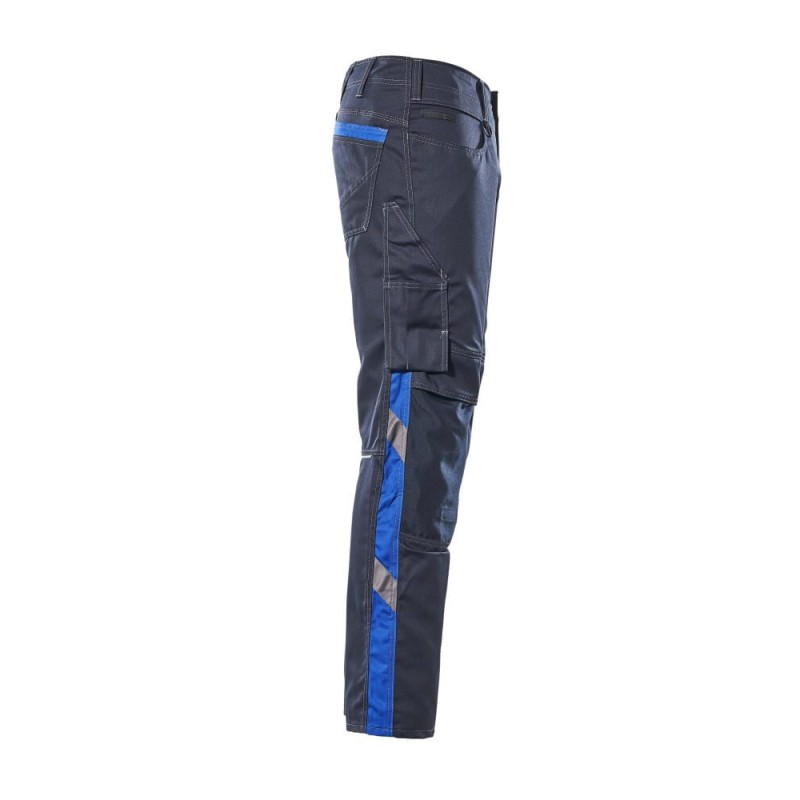 Mascot Unique 12679 Trousers With Kneepad Pockets Dark Navy Royal