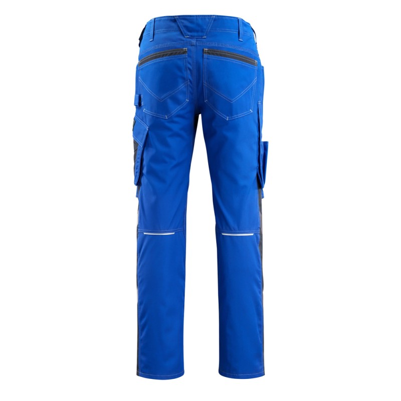 Mascot Unique 12679 Trousers With Kneepad Pockets Royal Dark Navy