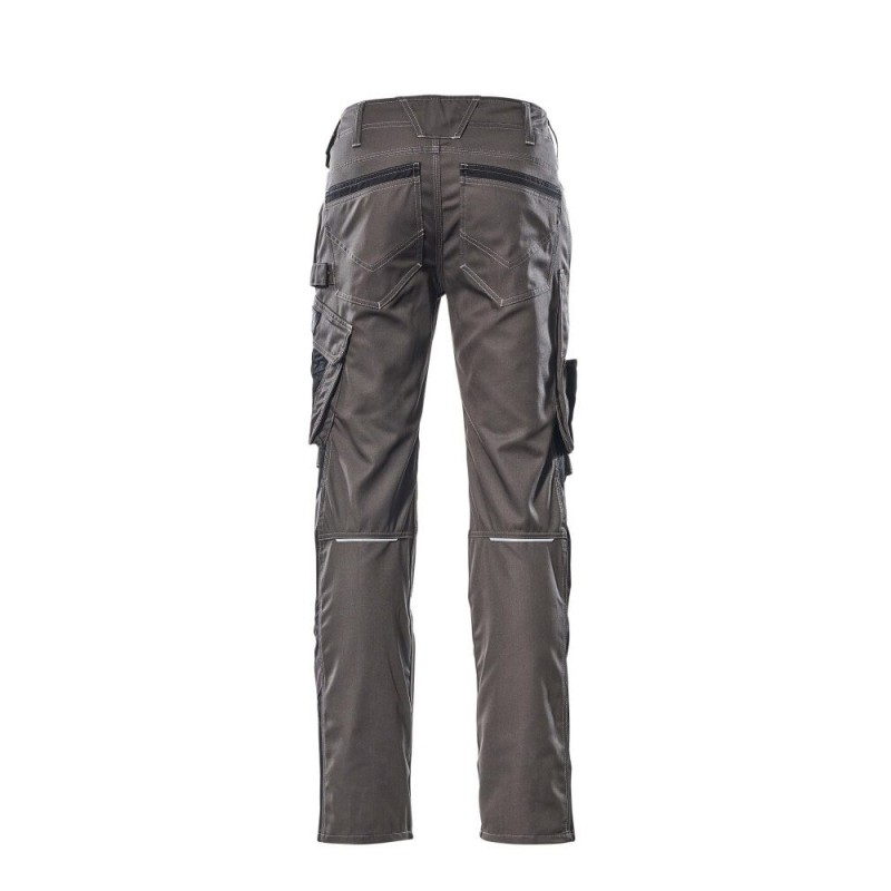 Mascot Unique 12679 Trousers With Kneepad Pockets Dark Anthracite Black