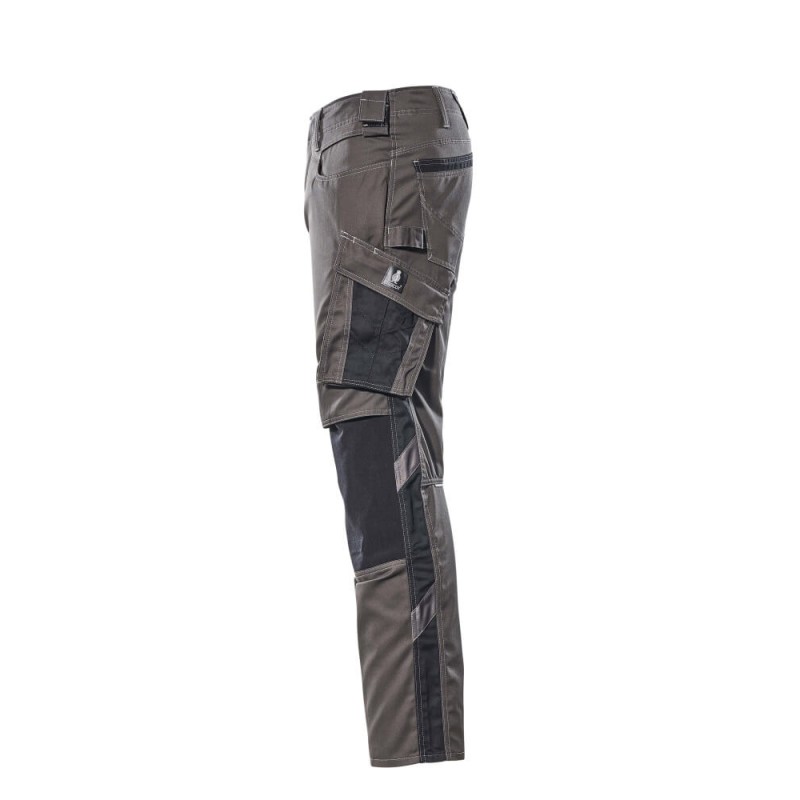 Mascot Unique 12679 Trousers With Kneepad Pockets Dark Anthracite Black