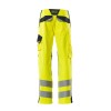Mascot Arbon Multisafe 13879 Trousers With Kneepad Pockets Yellow Dark Navy