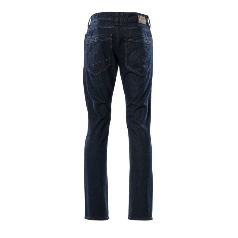 Mascot Frontline 15379 Jeans Washed Dark Blue Denim