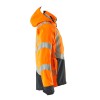 Mascot Blackpool Safe Supreme 15502 Softshell Jacket Water Repellent Orange Dark Navy Class 3
