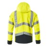 Mascot Blackpool Safe Supreme 15502 Softshell Jacket Water Repellent Yellow Dark Navy Class 3
