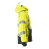 Mascot Blackpool Safe Supreme 15502 Softshell Jacket Water Repellent Yellow Dark Navy Class 3