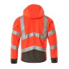 Mascot Blackpool Safe Supreme 15502 Softshell Jacket Water Repellent Red Dark Anthracite Class 3