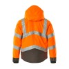 Mascot Hastings Safe Supreme 15535 Winter Jacket Waterproof Orange Dark Anthracite - Class 3