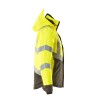 Mascot Hastings Safe Supreme 15535 Winter Jacket Waterproof Yellow Dark Anthracite - Class 3