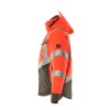Mascot Hastings Safe Supreme 15535 Winter Jacket Waterproof Red Dark Anthracite- Class 3