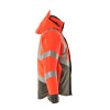 Mascot Hastings Safe Supreme 15535 Winter Jacket Waterproof Red Dark Anthracite- Class 3