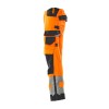 Mascot Kendal Safe Supreme 15579 Trousers With Kneepad Pockets Orange Dark Navy
