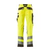 Mascot Kendal Safe Supreme 15579 Trousers With Kneepad Pockets Yellow Dark Anthracite