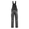 Mascot Light Bib & Brace With Kneepad Pockets - Dark Anthracite/black