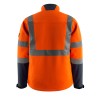 Mascot Kiama Safe Light 15902 Softshell Jacket Orange Dark Navy Class 2