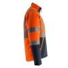 Mascot Kiama Safe Light 15902 Softshell Jacket Orange Dark Navy Class 2