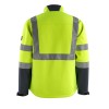 Mascot Kiama Safe Light 15902 Softshell Jacket Yellow Dark Navy Class 2