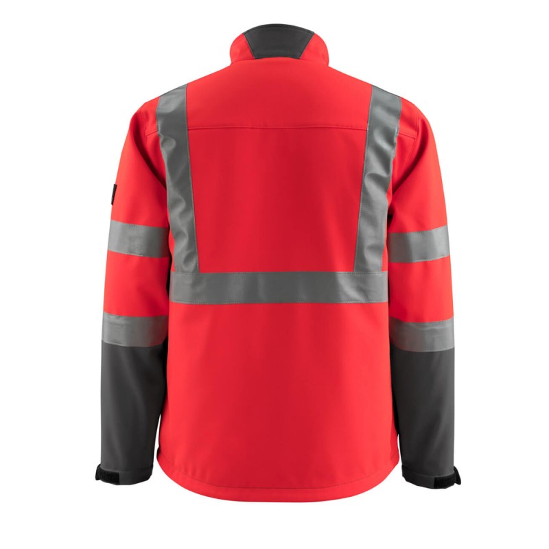 Mascot Kiama Safe Light 15902 Softshell Jacket Red Anthracite Class 2