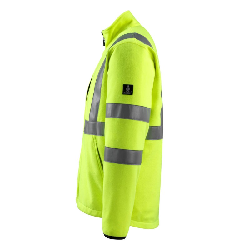 Mascot Mildura Safe Light 15903 Fleece Jacket Yellow Class 3