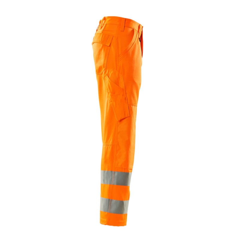 Mascot Safe Supreme 16879 Trousers with Kneepad Pockets Orange