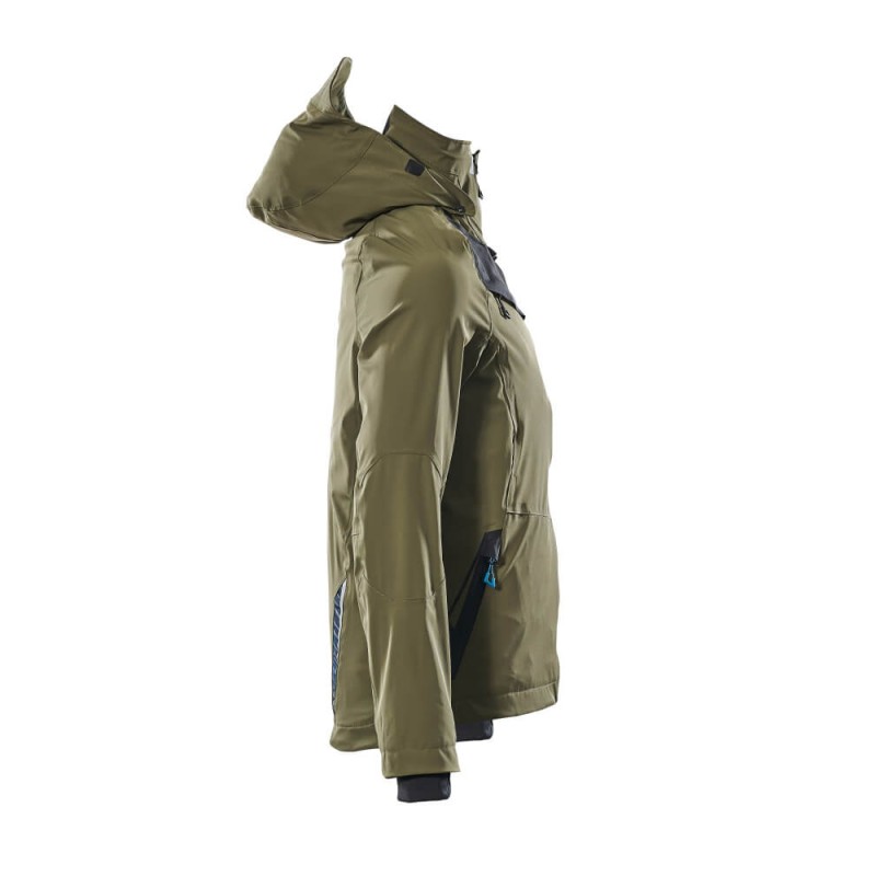 Mascot Advanced 17001 Outer Shell Jacket Moss Green Black