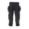 Mascot Advanced 17049 3/4 Length Pants With Kneepad Pockets And Holster Pockets - Dark Navy