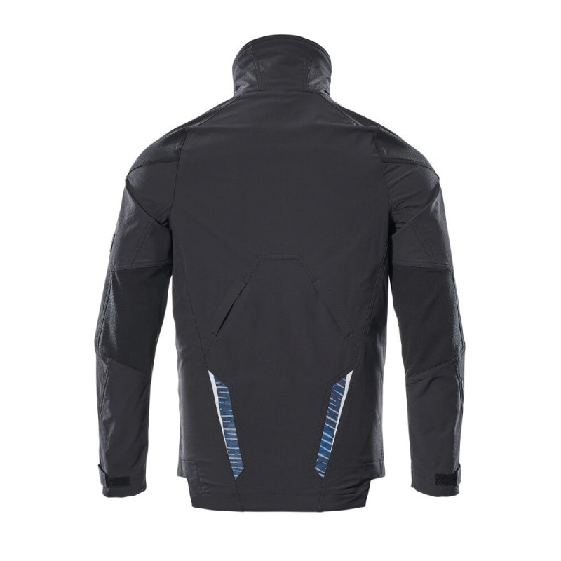 Mascot Advanced 17101 Jacket - Black Dark Petroleum