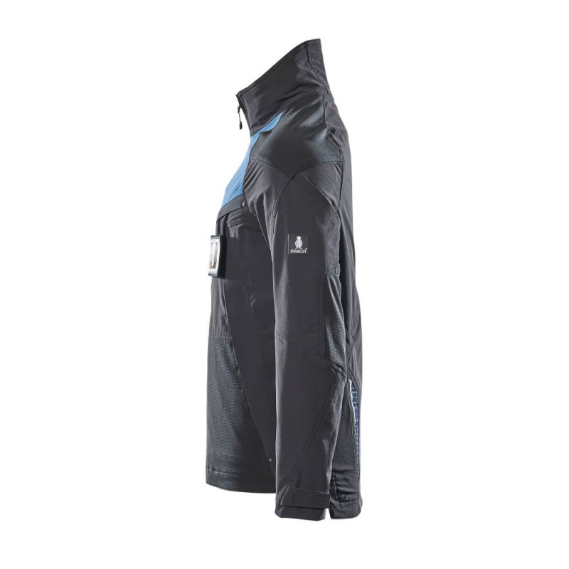 Mascot Advanced 17101 Jacket - Black Dark Petroleum