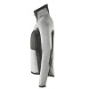 Mascot Advanced 17103 Fleece Jumper With Zipper Grey Flecked Black