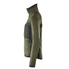 Mascot Advanced 17103 Fleece Jumper With Zipper Moss Green Black