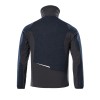 Mascot Advanced 17105 Knitted Jacket With Zipper Dark Navy Black