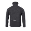 Mascot Advanced 17105 Knitted Jacket With Zipper Black