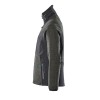 Mascot Advanced 17105 Knitted Jacket With Zipper Moss Green Black