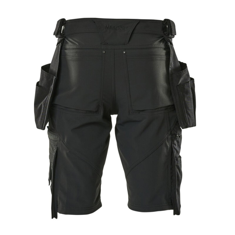 Mascot Advanced Black Craftsmen's Shorts