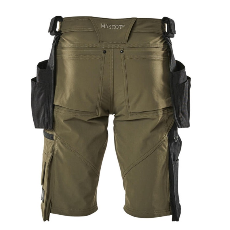 Mascot Advanced Green Craftsmen's Shorts