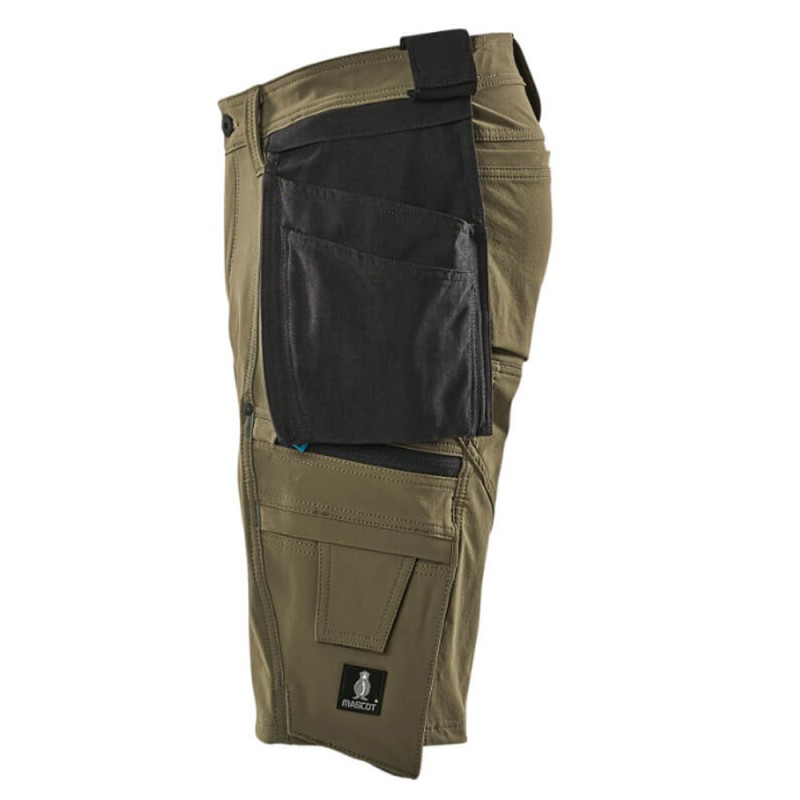 Mascot Advanced Green Craftsmen's Shorts