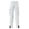 Mascot Advanced 17179 Pants With Kneepad Pockets White