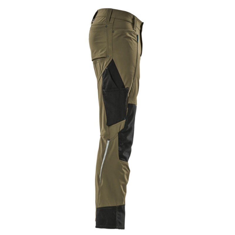 Mascot Advanced 17179 Pants With Kneepad Pockets Moss Green