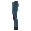 Mascot Advanced 17179 Pants With Kneepad Pockets Dark Petroleum
