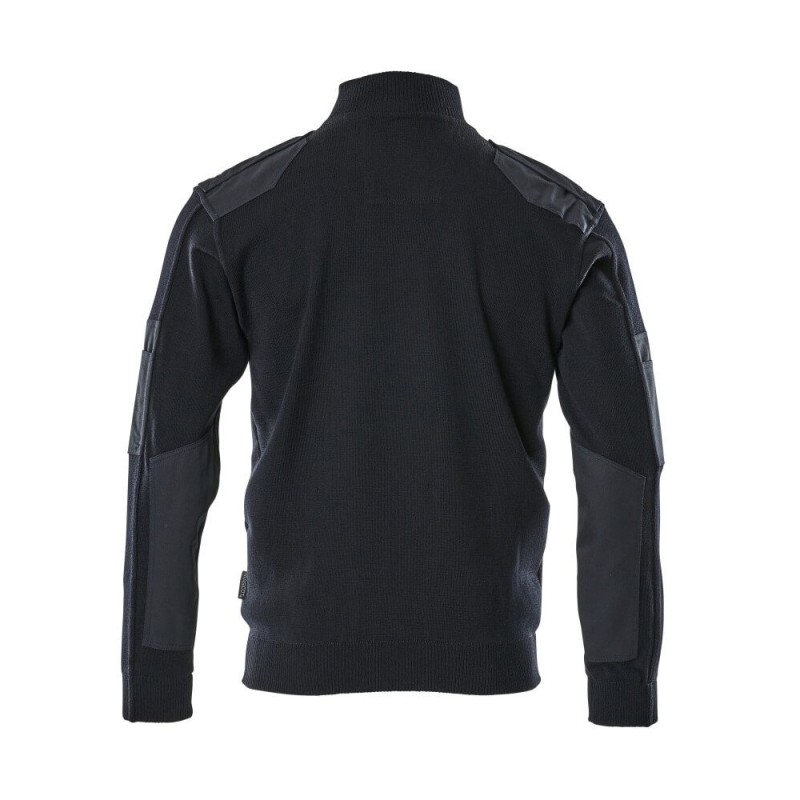 Mascot Frontline Nanterre Knitted Jumper With Half Zip Dark Navy