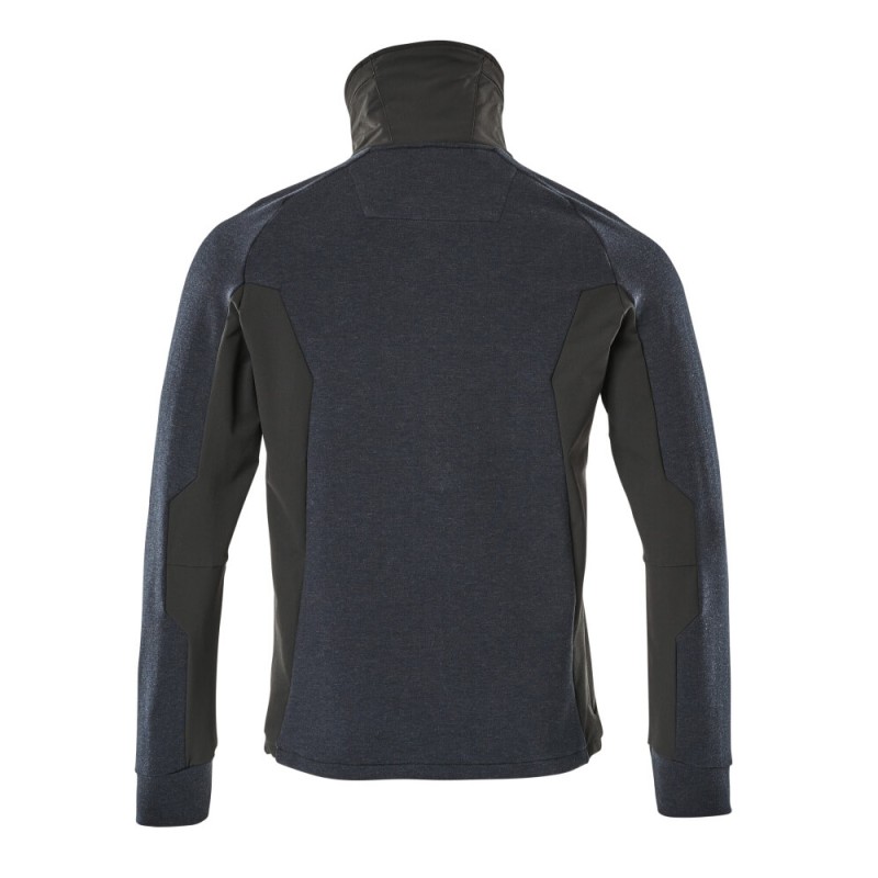 Mascot Advanced 17484 Sweatshirt With Zipper Dark Navy Black