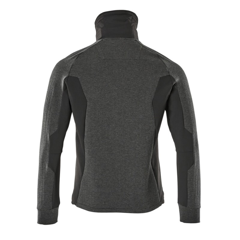 Mascot Advanced 17484 Sweatshirt With Zipper Black