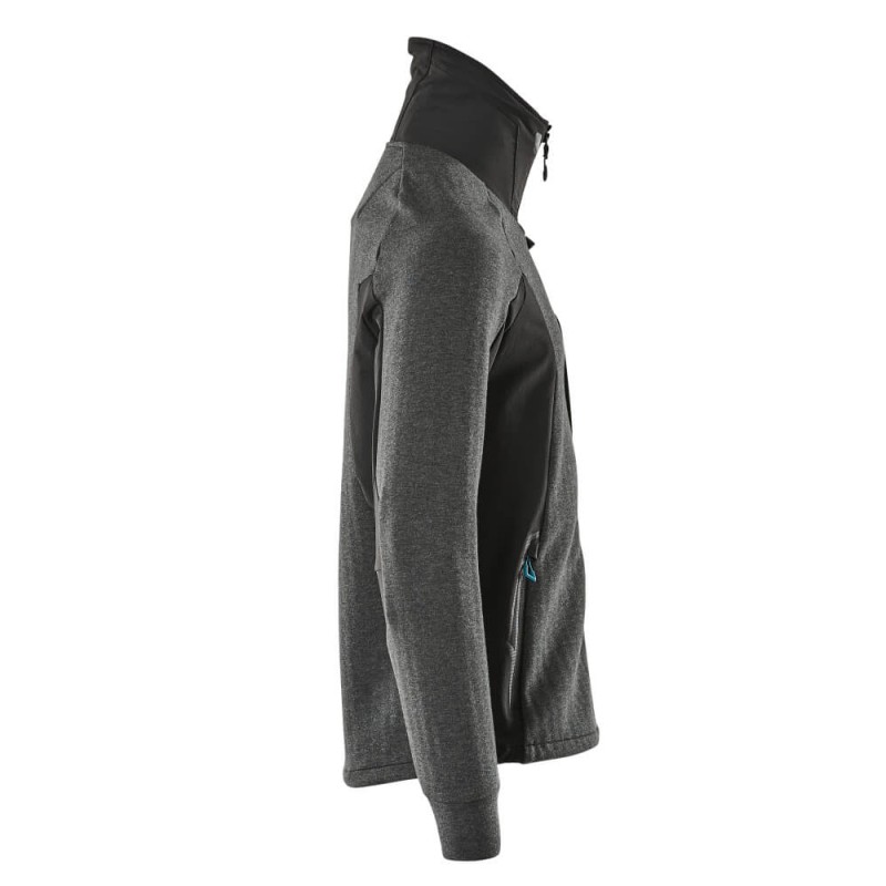 Mascot Advanced 17484 Sweatshirt With Zipper Black