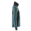 Mascot Advanced 17484 Sweatshirt With Zipper Dark Petroleum Black