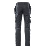 Mascot Unique 17731 Trousers With Kneepad Pockets And Holster Pockets Black