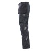 Mascot Unique 17731 Trousers With Kneepad Pockets And Holster Pockets Black